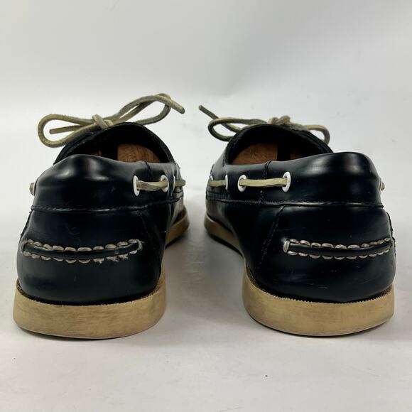 Brooks Brothers Leather Deck Boat Shoes Mens Casual Nautical Footwear Size 11 - Picture 6 of 14